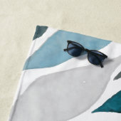 Blätter Strandtuch (Beispiel)