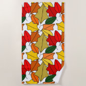 Blätter Strandtuch (Vorderseite)