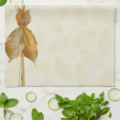 Blätter & Strohküchenhandtücher Küchentuch (Gefaltet)