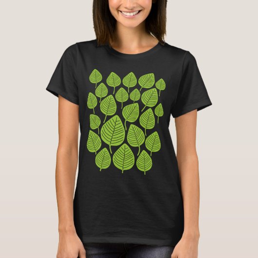 Blätter T-Shirt (Vorderseite)