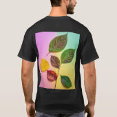 Blätter T-Shirt (Rückseite)