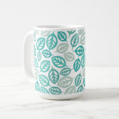 Blätter Tasse (Vorderseite Links)