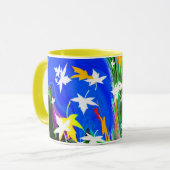 Blätter Tasse (Vorderseite Links)
