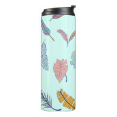 Blätter Thermosbecher (Nach links gedreht)