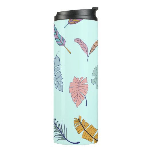 Blätter Thermosbecher (Nach links gedreht)