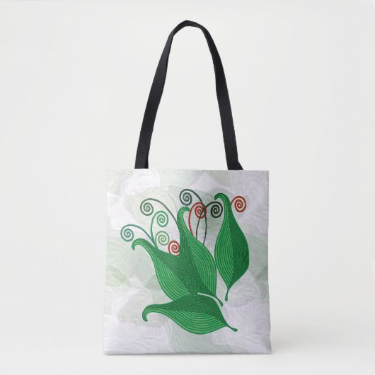 Blätter Tote Tasche (Vorderseite)