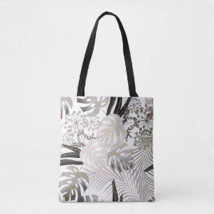 Blätter, tropisch, botanisch, Blätter, Dschungel, Tasche