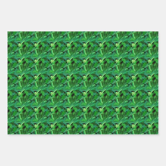 Blätter tropischer Palmen (Vorderseite 3)