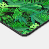 Blätter tropischer Palmen Schreibtischunterlage (Ecke)