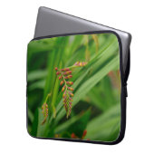 Blätter tropischer Pflanze Laptopschutzhülle (Vorderseite Links)