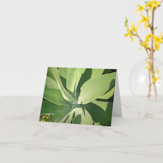 Blätter u. Schatten Karte (Gelbe Blume)