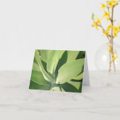 Blätter u. Schatten v2 Karte (Gelbe Blume)