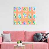 Blätter und Berries Kunst, Dichtung und Musik Leinwanddruck (Insitu (Wohnzimmer))