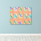 Blätter und Berries Kunst, Dichtung und Musik Leinwanddruck (Insitu (Holzboden))