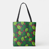 "Blätter und Berries" Multiprint-Tasche Tasche (Rückseite)