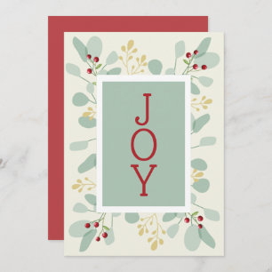 Blätter und Berries Weihnachten Foto