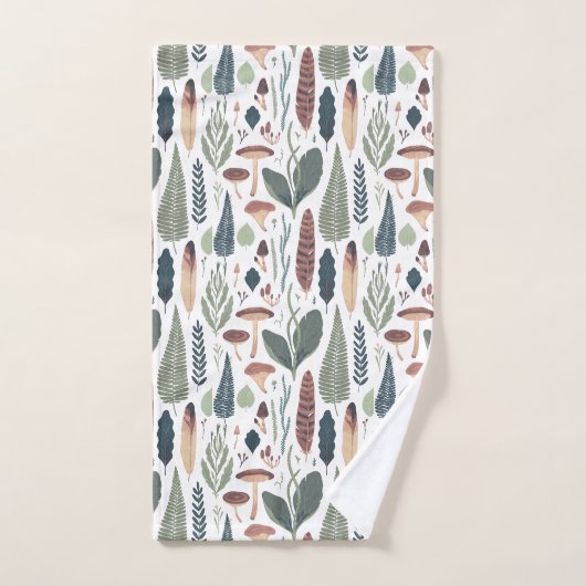 Blätter und Blätter Badhandtuch Set (Handtuch)