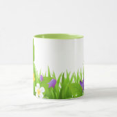 Blätter und Blume Tasse (Zentrum)