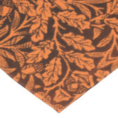 Blätter und Blumenmuster aus Eichen und Korallen Tischdecke (Schrägansicht)