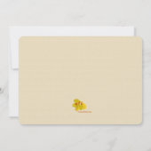 Blätter und Einladungen für Eichen (Rückseite)