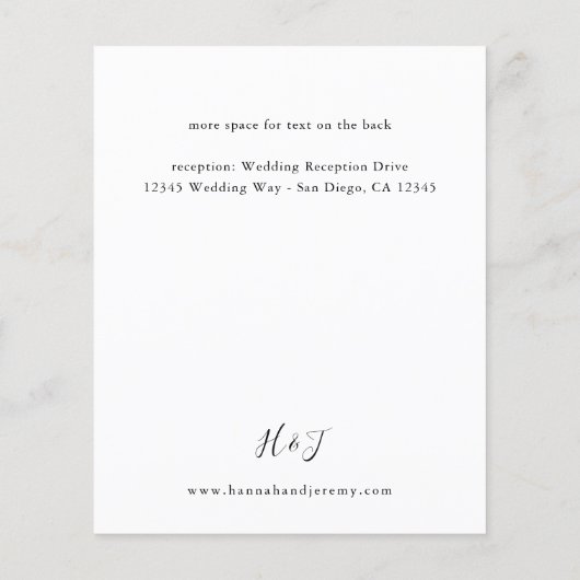 Blätter und Eukalyptus - rustikale Details (Rückseite)