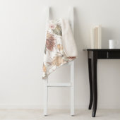 Blätter und exotische tropische Blume, getrocknet Sherpadecke (Beispiel)