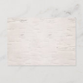 Blätter und Geburtstagsfeierlichkeiten Begleitkarte (Rückseite)