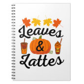 Blätter und Herbst Notizblock (Vorderseite)