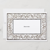 Blätter und Kunsthandwerk Dankeskarte (Rückseite)