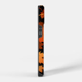 Blätter und Kürbisgewächse iPhone Hülle (Rechte Seite)