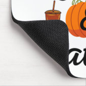 Blätter und Latte Herbst Herbst Mousepad (Ecke)