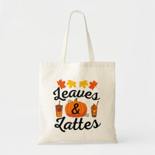Blätter und Latte Herbst Herbst Tragetasche