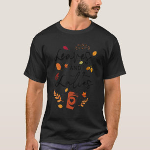 Blätter und Latten Niedlichen Frauen Pumpkinspeckf T-Shirt