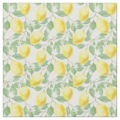 Blätter und Lemonen Stoff (Nahaufnahme)