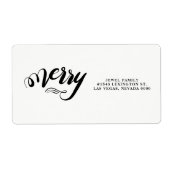 Blätter und Merry-Script-Label (Vorne)