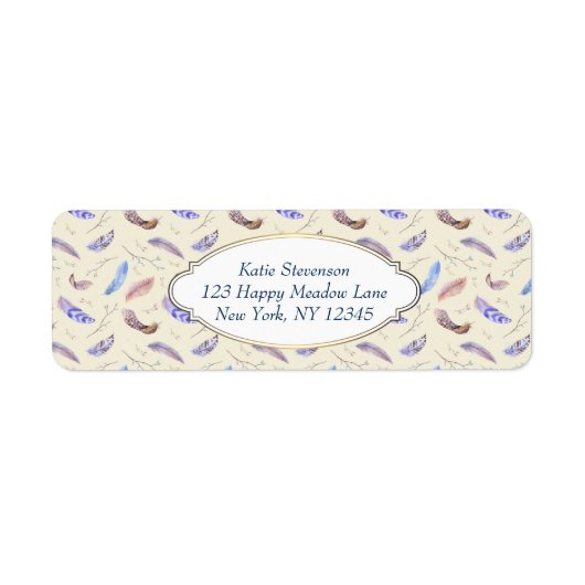 Blätter und Muster für Wasserfarben (Vorne)