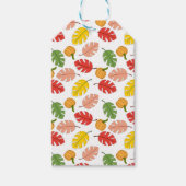 Blätter und Pumpkins Geschenkanhänger (Vorderseite)