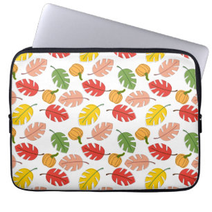 Blätter und Pumpkins Laptopschutzhülle