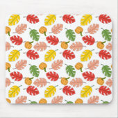Blätter und Pumpkins Mousepad (Vorne)