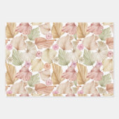 Blätter und Rose der Aquarellpalme (Vorderseite 3)