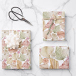 Blätter und Rose der Aquarellpalme<br><div class="desc">Auf diesen 3 Blättern mit Watercolor-Blätter und Rose in verschiedenen Größen finden Sie elegante Aquarellpalmen - ideal für Brautpartys,  Hochzeiten,  Geburtstagspartys oder andere Gelegenheiten.</div>