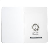 Blätter und Sanstone Taschennotizbuch (Innenansicht Hinten)