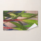 Blätter und Schatten Badhandtuch Set (Handtuch)