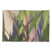 Blätter und Schatten Kissenbezug (Rückseite-Links)