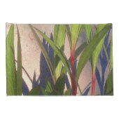 Blätter und Schatten Kissenbezug (Rückseite-Rechts)