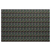 Blätter und Schmetterlinge, handgemalt Stoff (Yard (91,4 cm))