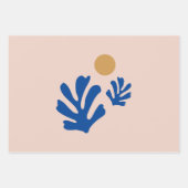 Blätter und Sonnencreme, die modern geschnitten si (Vorderseite)