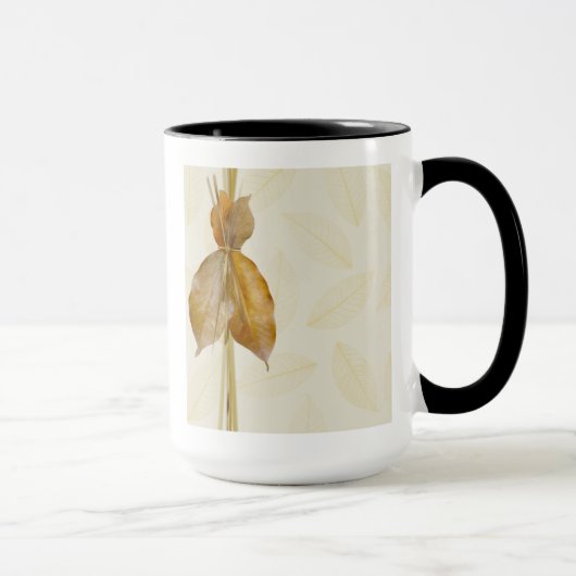 Blätter und Strohprodukte Tasse (Rechts)