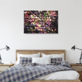 Blätter und Trauben aus Acryl Leinwanddruck (Insitu (Schlafzimmer))