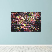 Blätter und Trauben aus Acryl Leinwanddruck (Insitu (Holzboden))